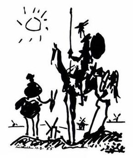 Bu görsel boş bir alt niteliğe sahip; dosya adı Don_Quixote_1955_by_Pablo_Picasso.jpg